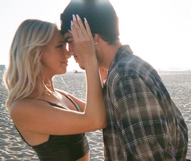 Jordyn Jones with her boyfriend, Jordan Beau.